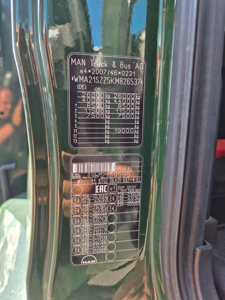 Kamion sa tovarnim sandukom MAN TGS 26.420 6x2-4 LL Hiab 177K PRO 2 Stück: slika 30 Kamion sa tovarnim sandukom MAN TGS 26.420 6x2-4 LL Hiab 177K PRO 2 Stück: slika 30