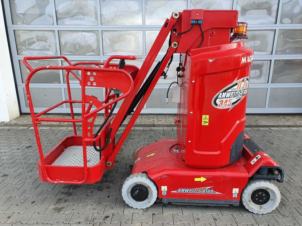 Magni AMWP 11.5-8100 / MJP11.5AC / 11,2m / 179h! Magni AMWP 11.5-8100 / MJP11.5AC / 11,2m / 179h! - Jarbolna penjajuća platforma: slika 2 Magni AMWP 11.5-8100 / MJP11.5AC / 11,2m / 179h! Magni AMWP 11.5-8100 / MJP11.5AC / 11,2m / 179h! - Jarbolna penjajuća platforma: slika 2