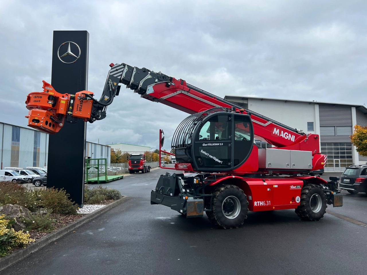 Magni RTH 6.31 SH / Fällkran 2 / Westtech CS750 - Teleskopski upravljač: slika 1 Magni RTH 6.31 SH / Fällkran 2 / Westtech CS750 - Teleskopski upravljač: slika 1