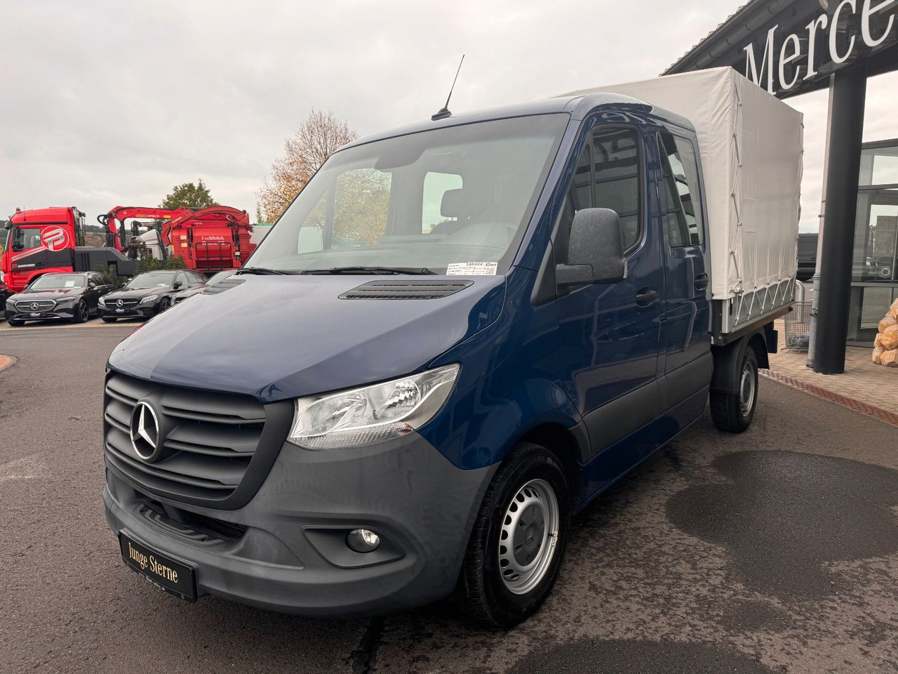Mercedes-Benz Sprinter 215 CDI DoKa 9G Klima AHK SHZ - Dostavno vozilo sa ceradom, Dostavno vozilo sa duplom kabinom: slika 3 Mercedes-Benz Sprinter 215 CDI DoKa 9G Klima AHK SHZ - Dostavno vozilo sa ceradom, Dostavno vozilo sa duplom kabinom: slika 3