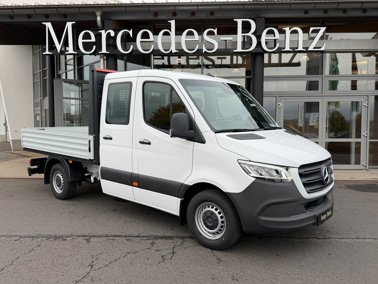 Mercedes-Benz Sprinter 317 CDI 3665 9G DoKa AHK Klima Kamera - Dostavno vozilo s ravnom platformom, Dostavno vozilo sa duplom kabinom: slika 1 Mercedes-Benz Sprinter 317 CDI 3665 9G DoKa AHK Klima Kamera - Dostavno vozilo s ravnom platformom, Dostavno vozilo sa duplom kabinom: slika 1