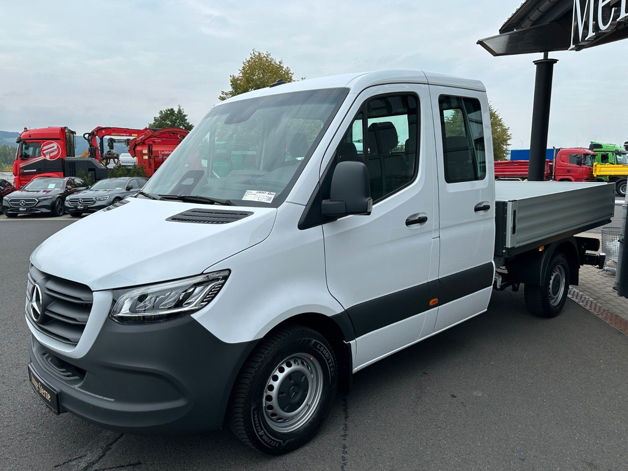 Mercedes-Benz Sprinter 317 CDI 3665 9G DoKa AHK Klima - Dostavno vozilo s ravnom platformom, Dostavno vozilo sa duplom kabinom: slika 3 Mercedes-Benz Sprinter 317 CDI 3665 9G DoKa AHK Klima - Dostavno vozilo s ravnom platformom, Dostavno vozilo sa duplom kabinom: slika 3