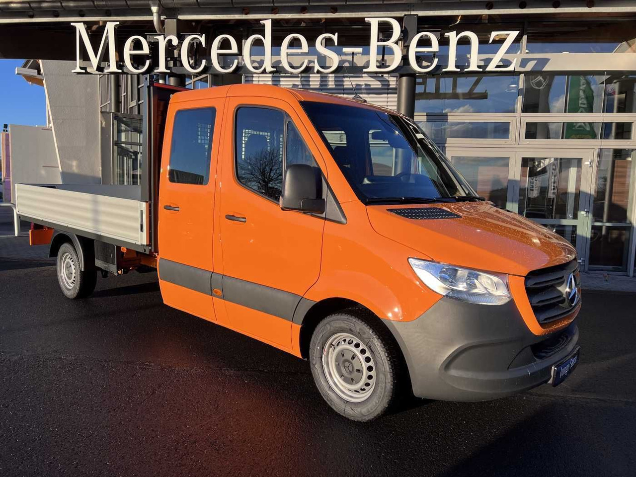 Mercedes-Benz Sprinter 317 CDI DoKa 4325 Klima MBUX Stdheiz - Dostavno vozilo sa ceradom, Dostavno vozilo sa duplom kabinom: slika 1 Mercedes-Benz Sprinter 317 CDI DoKa 4325 Klima MBUX Stdheiz - Dostavno vozilo sa ceradom, Dostavno vozilo sa duplom kabinom: slika 1