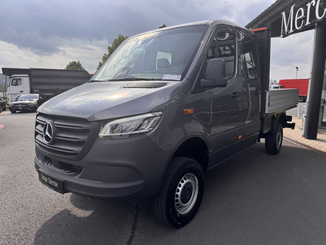 Mercedes-Benz Sprinter 319 CDI 4x4 DoKa AHK3,5 Klima Kamera - Dostavno vozilo sa ceradom, Dostavno vozilo sa duplom kabinom: slika 3 Mercedes-Benz Sprinter 319 CDI 4x4 DoKa AHK3,5 Klima Kamera - Dostavno vozilo sa ceradom, Dostavno vozilo sa duplom kabinom: slika 3