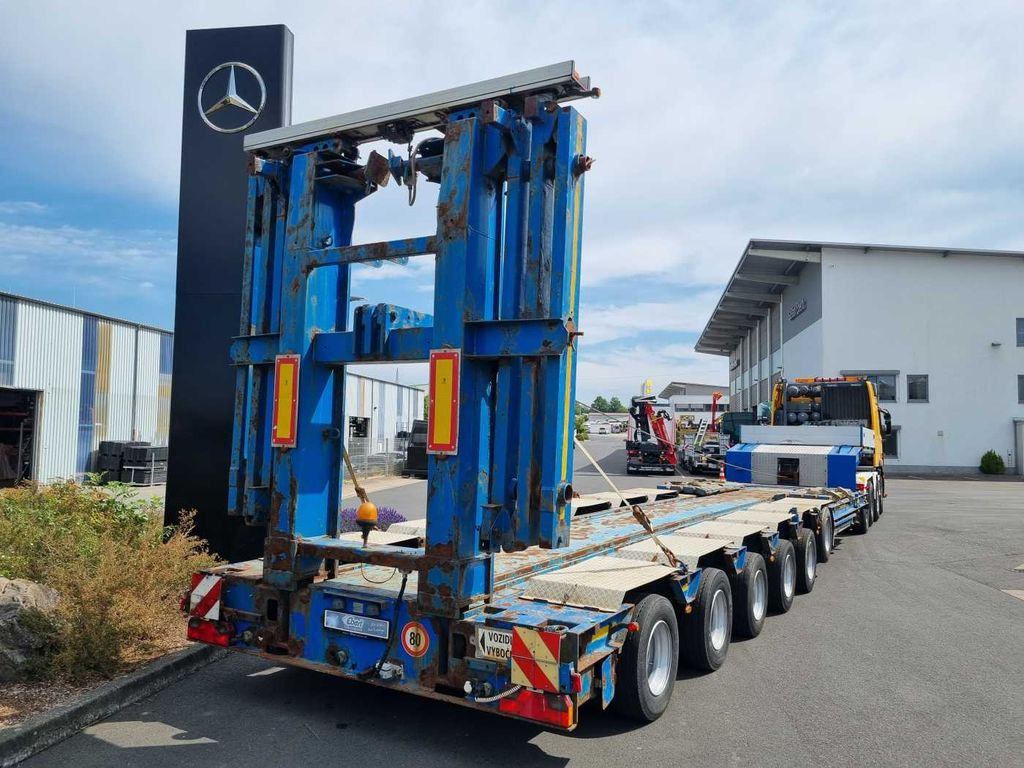 Goldhofer STZ-H6-57/80A Teleskop-Tieflader Waggontransport - Poluprikolica: slika 2 Goldhofer STZ-H6-57/80A Teleskop-Tieflader Waggontransport - Poluprikolica: slika 2