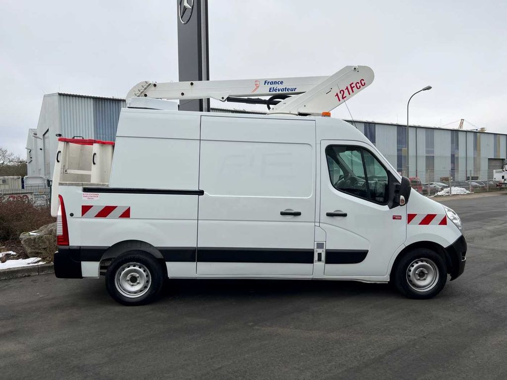 Vazdušna platforma montirana na kamion, Dostavno vozilo Renault Master 2.3 dCi / France Elevateur 121FCC, 12m: slika 8