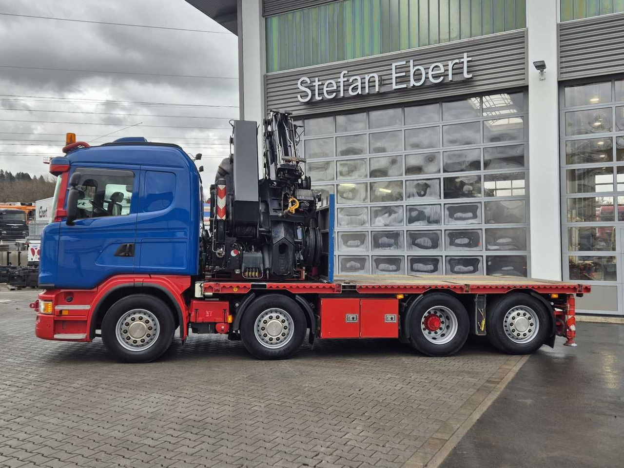 Scania G490 LB8x2*6 HLB Hiab XS 544 HIPRO JIB Winde FB - Kamion sa tovarnim sandukom, Kamion sa dizalicom: slika 4 Scania G490 LB8x2*6 HLB Hiab XS 544 HIPRO JIB Winde FB - Kamion sa tovarnim sandukom, Kamion sa dizalicom: slika 4
