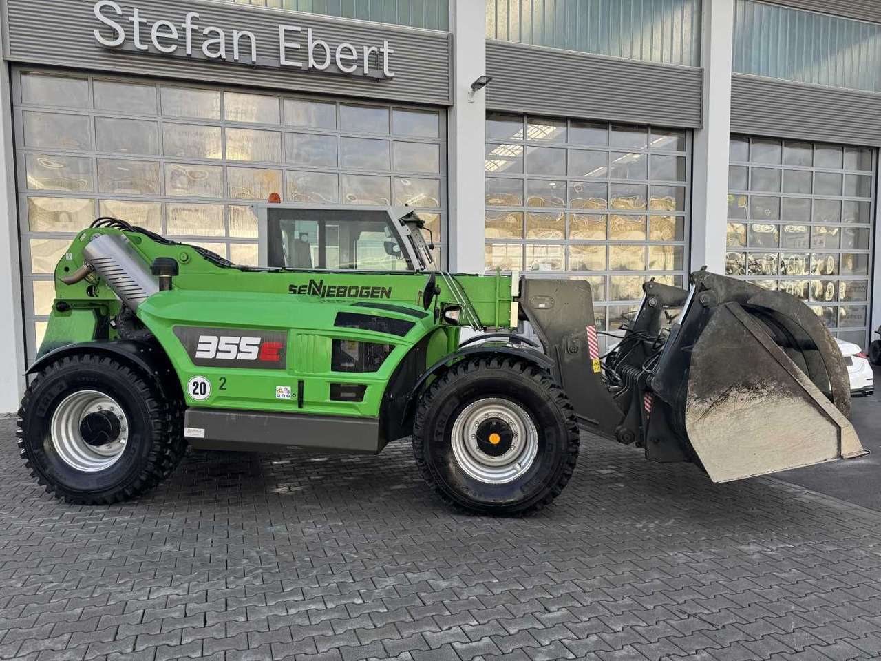 Sennebogen 355 E / Greifschaufel / nur 2.260h! - Teleskopski upravljač: slika 2 Sennebogen 355 E / Greifschaufel / nur 2.260h! - Teleskopski upravljač: slika 2