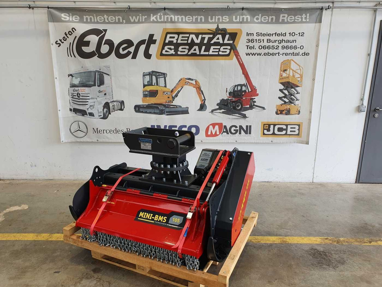 Seppi M. MINI-BMS 105 Forstmulcher MS08 / NEU - Šumski mulčer: slika 1 Seppi M. MINI-BMS 105 Forstmulcher MS08 / NEU - Šumski mulčer: slika 1