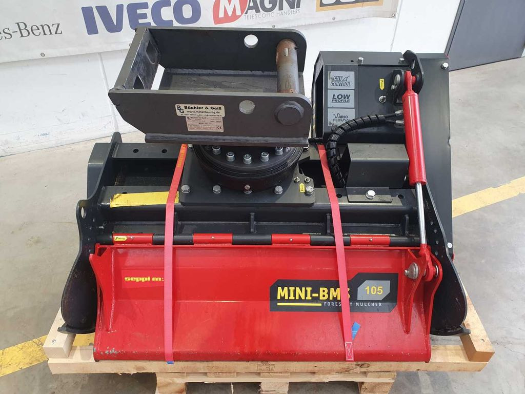 Seppi M. MINI-BMS 105 Mulcher / DEMO / Drehmotor - Šumski mulčer: slika 3 Seppi M. MINI-BMS 105 Mulcher / DEMO / Drehmotor - Šumski mulčer: slika 3