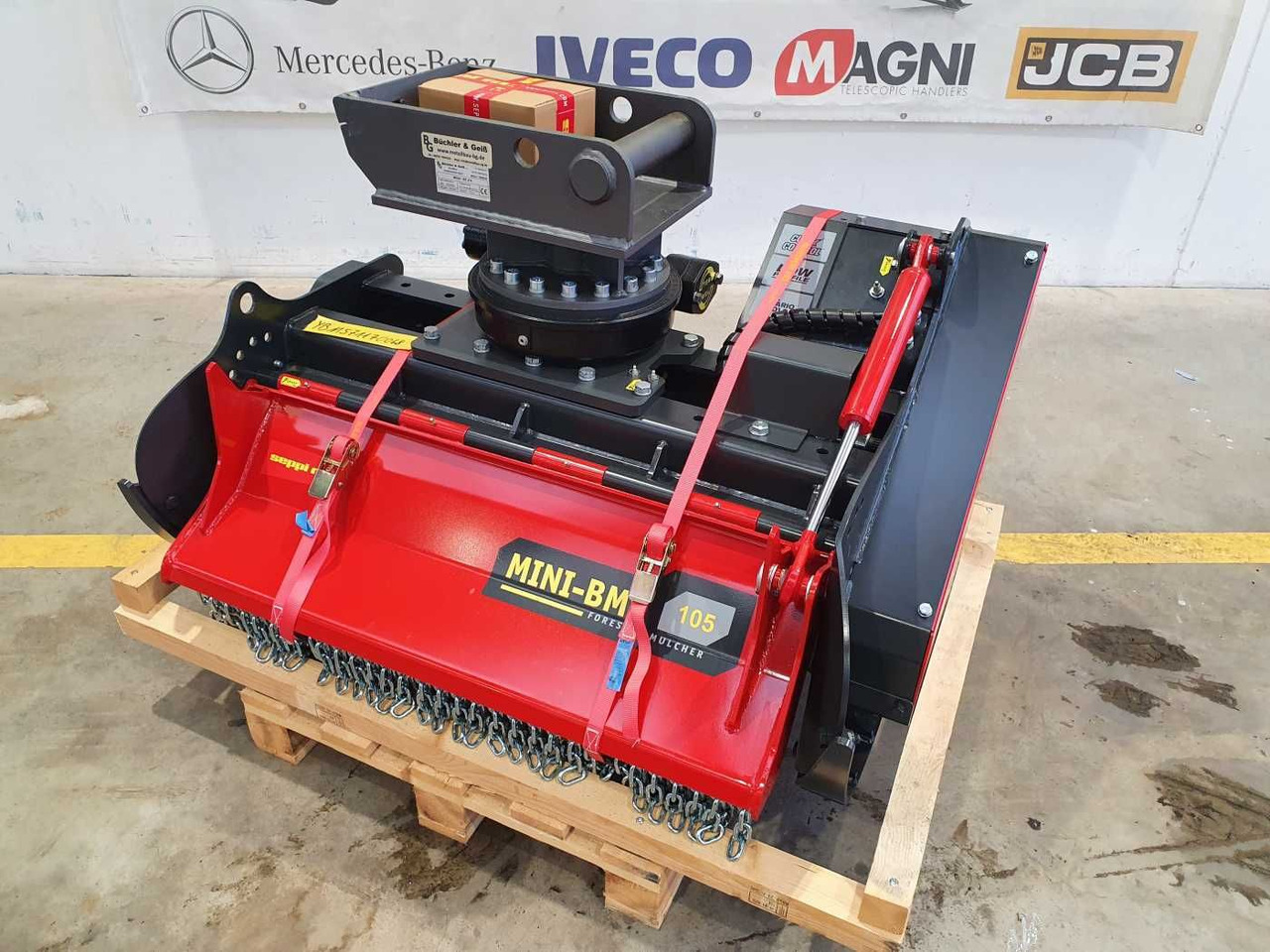Seppi MINI-BMS 105 Forstmulcher Drehmotor MS08 - Šumski mulčer: slika 2 Seppi MINI-BMS 105 Forstmulcher Drehmotor MS08 - Šumski mulčer: slika 2