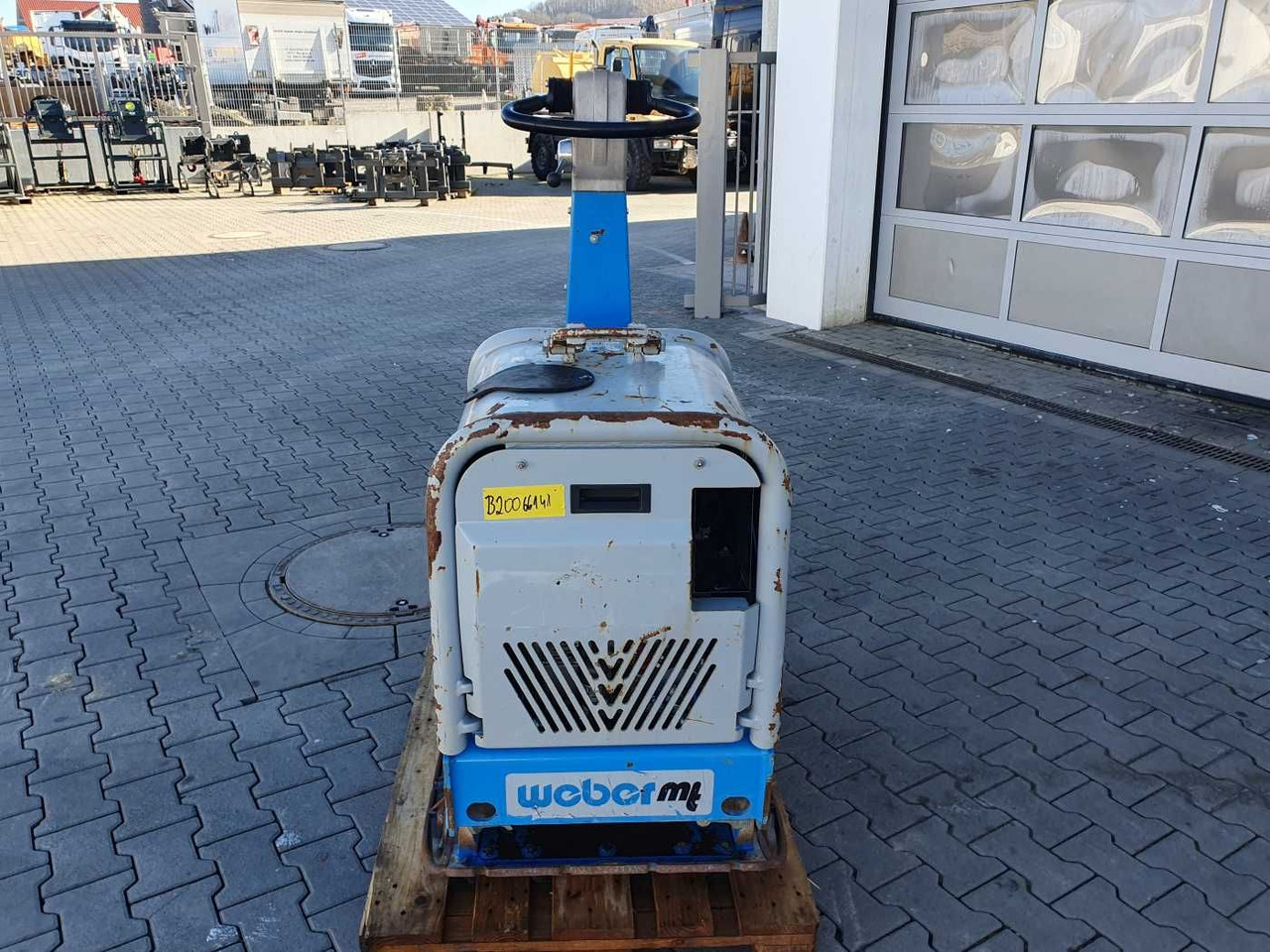 Lizing  Weber CR 8 Hatz-Diesel 601kg Rüttelplatte 117 h Weber CR 8 Hatz-Diesel 601kg Rüttelplatte 117 h: slika 8