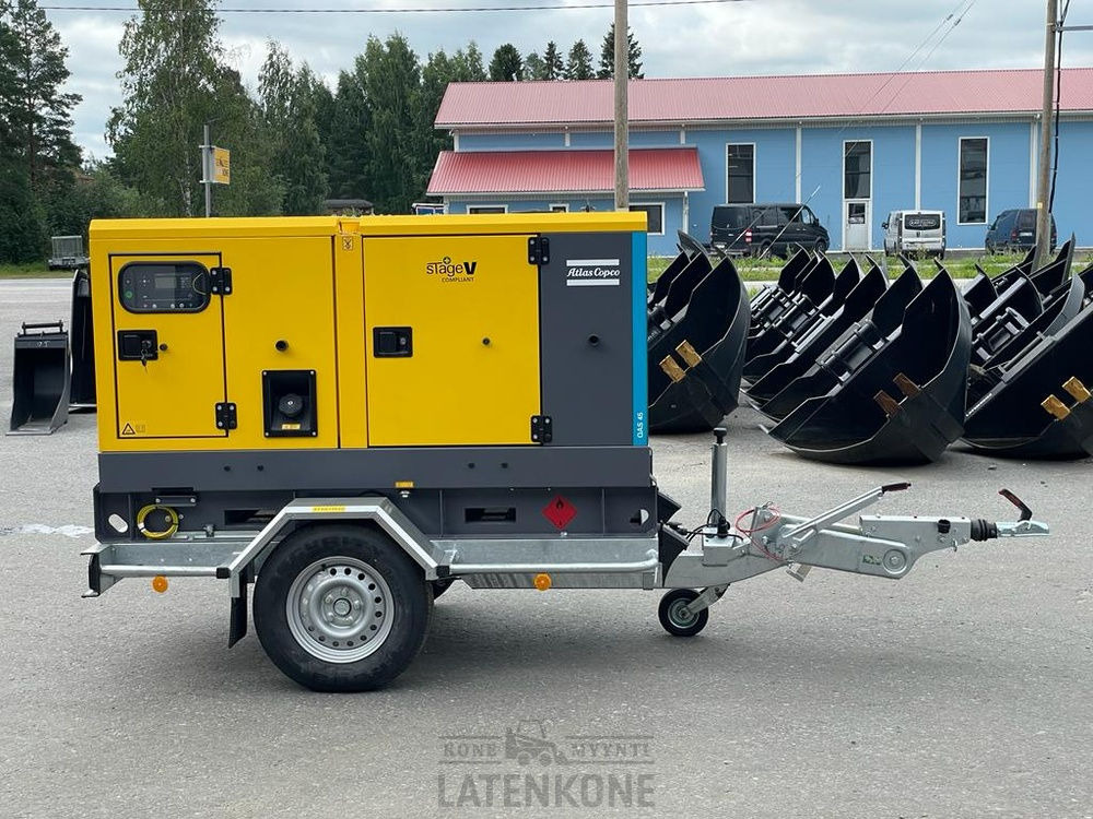 Atlas Copco QAS 45 50 Hz Generaattori StageV vetovarustuksella - Set generatora: slika 2 Atlas Copco QAS 45 50 Hz Generaattori StageV vetovarustuksella - Set generatora: slika 2