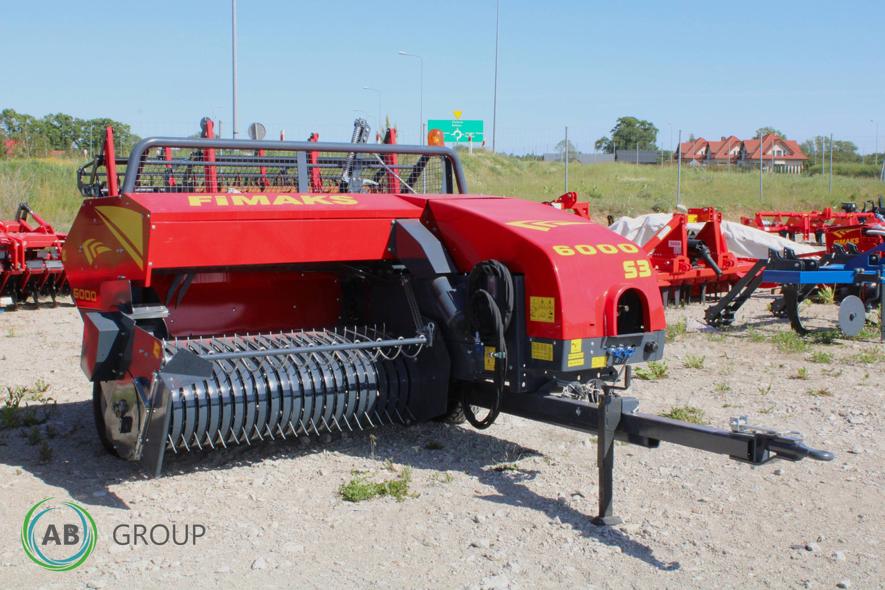Fimaks 6000 Square Baler - Balirka za kockaste bale: slika 1 Fimaks 6000 Square Baler - Balirka za kockaste bale: slika 1