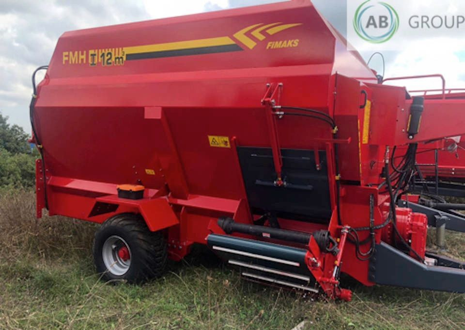 Fimaks Feeder Mixer FMHII 12m3 - Prikolica za mešanje stočne hrane: slika 1 Fimaks Feeder Mixer FMHII 12m3 - Prikolica za mešanje stočne hrane: slika 1