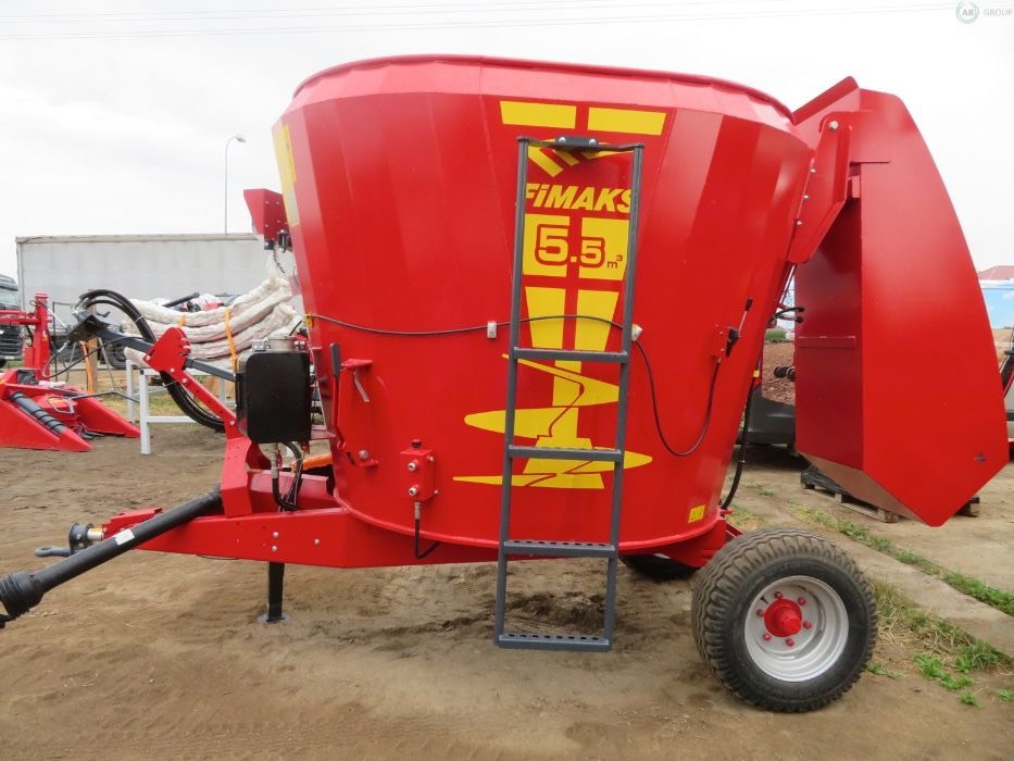 Fimaks Vertical Mixer feeder 5,5 m3 - Prikolica za mešanje stočne hrane: slika 5 Fimaks Vertical Mixer feeder 5,5 m3 - Prikolica za mešanje stočne hrane: slika 5