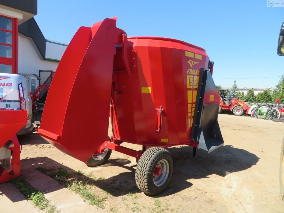 Fimaks Vertical Mixer feeder 5,5 m3 - Prikolica za mešanje stočne hrane: slika 2 Fimaks Vertical Mixer feeder 5,5 m3 - Prikolica za mešanje stočne hrane: slika 2