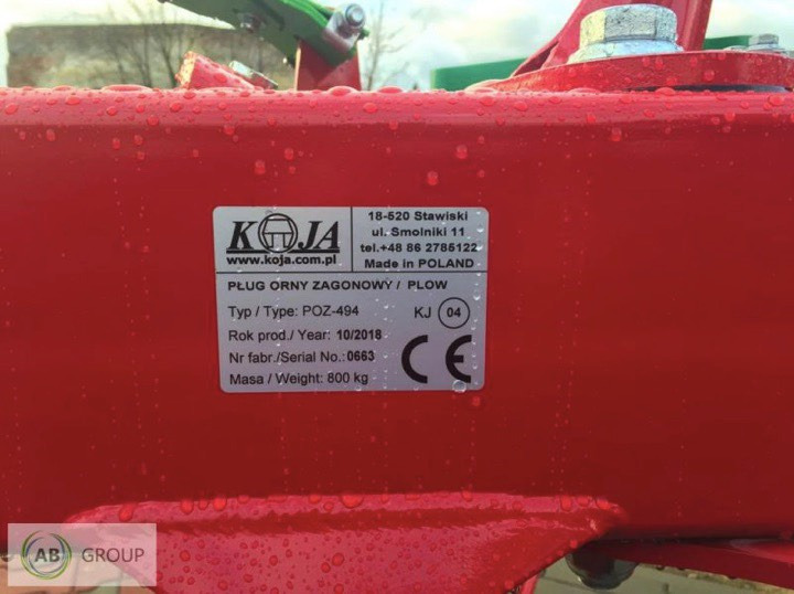 Koja plow POZ 494 - Plug: slika 5 Koja plow POZ 494 - Plug: slika 5