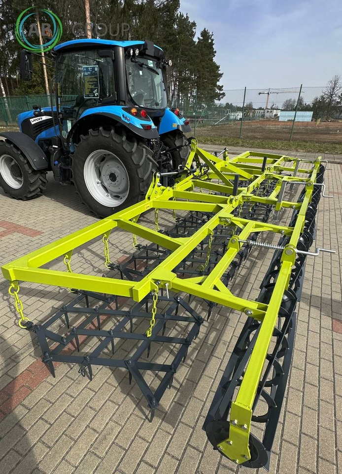 POM Augustów 7-field mounted tine harrow with string roller - Drljača: slika 2 POM Augustów 7-field mounted tine harrow with string roller - Drljača: slika 2
