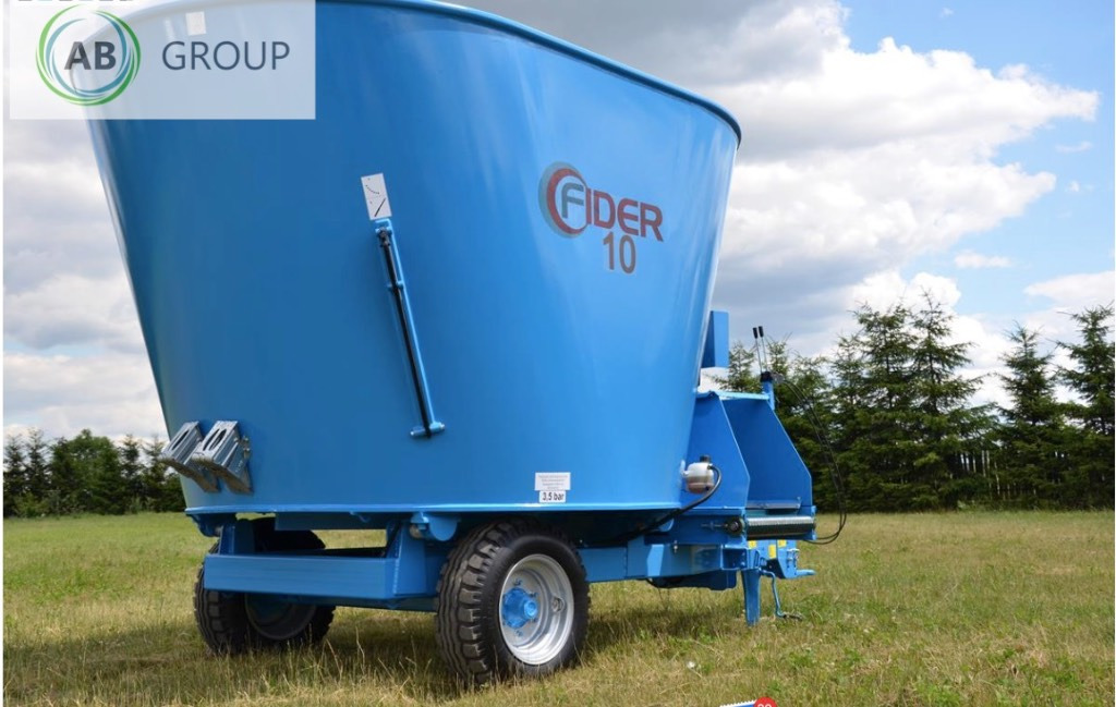 Zamet feed wagon Fider 10 m3 - Prikolica za mešanje stočne hrane: slika 2 Zamet feed wagon Fider 10 m3 - Prikolica za mešanje stočne hrane: slika 2