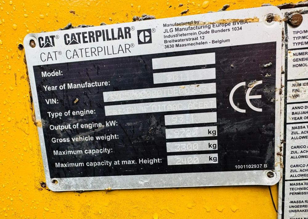 Teleskopski upravljač Caterpillar TH 336: slika 13