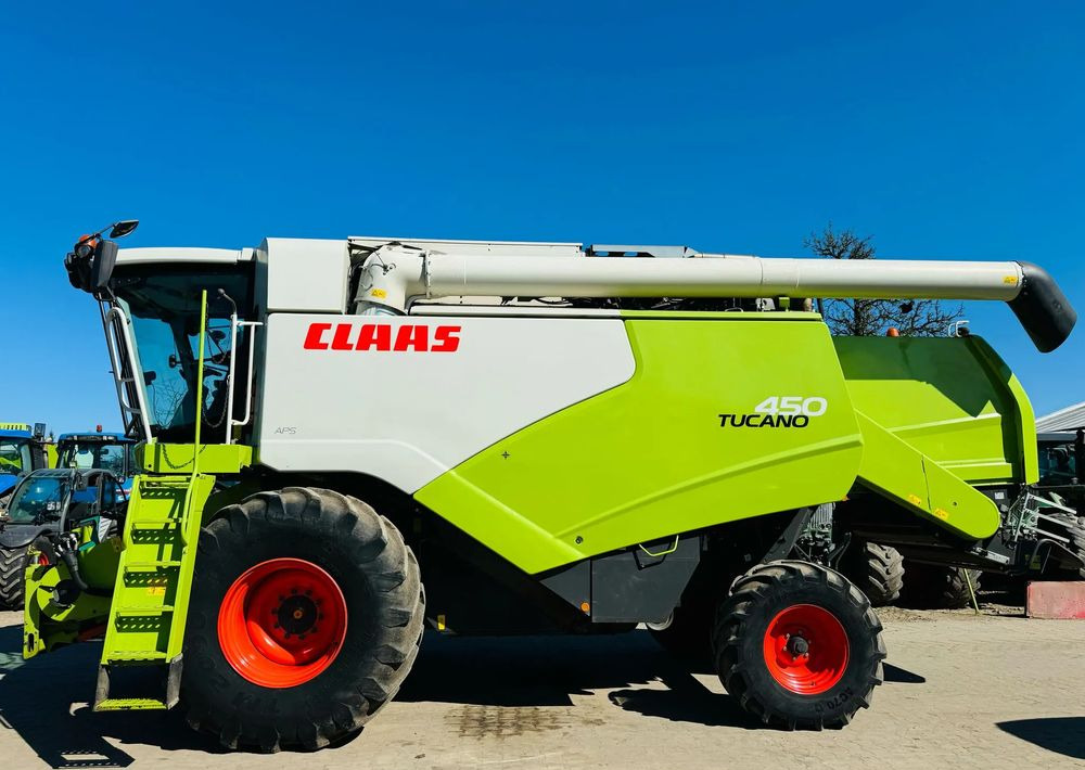 Claas Tucano 450 - Kombinovani kombajn: slika 1 Claas Tucano 450 - Kombinovani kombajn: slika 1