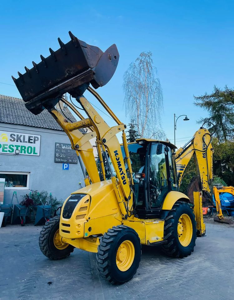 Komatsu WB93R - Bager utovarivač: slika 1 Komatsu WB93R - Bager utovarivač: slika 1