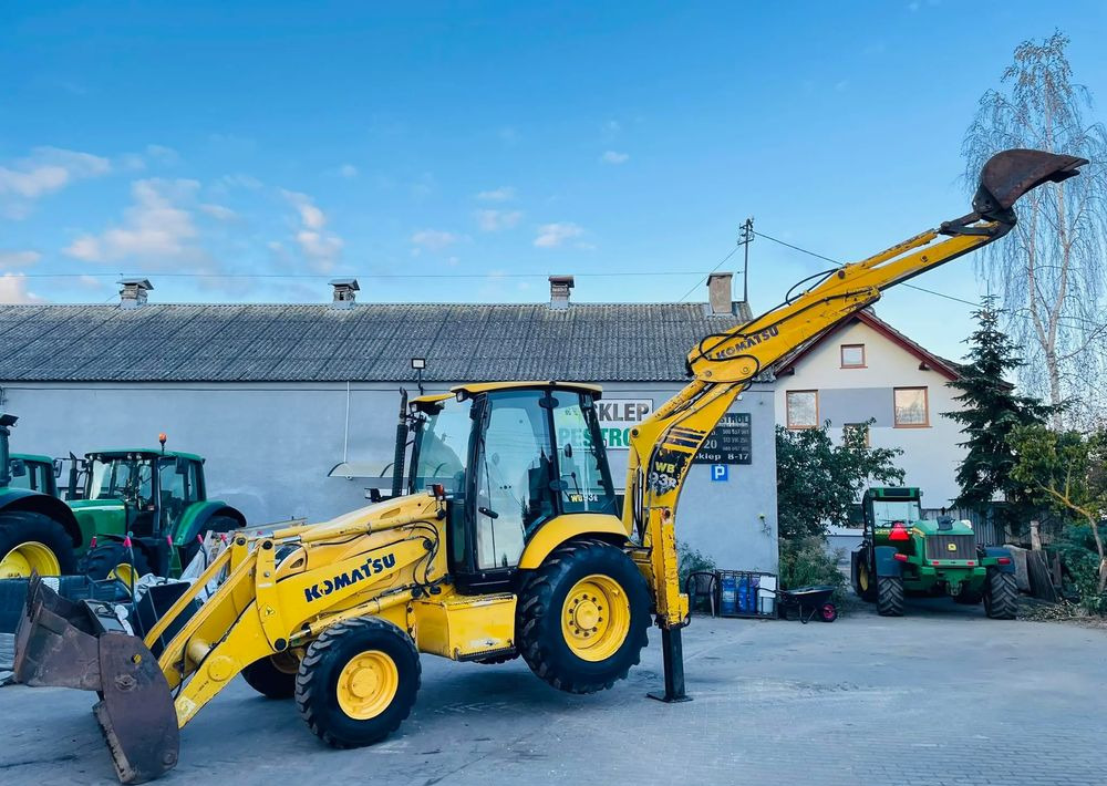Komatsu WB93R - Bager utovarivač: slika 2 Komatsu WB93R - Bager utovarivač: slika 2
