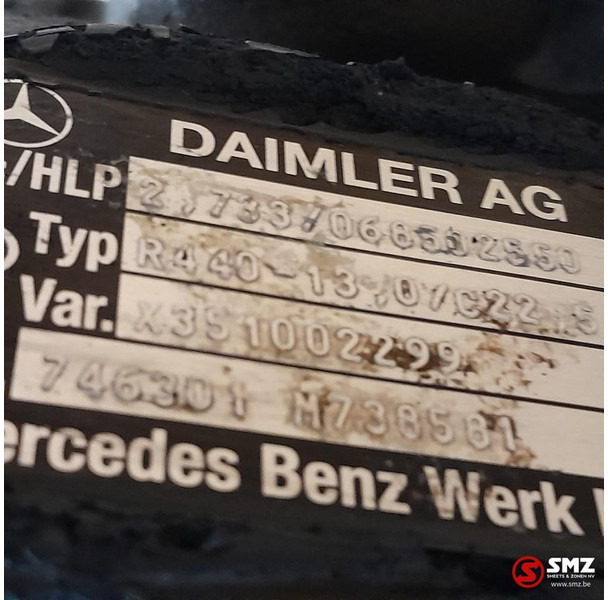 Mercedes-Benz Occ differentiëel i = 2,733 R440-13,0/C22,5 Merced - Diferencijalna brzina za Kamion: slika 5 Mercedes-Benz Occ differentiëel i = 2,733 R440-13,0/C22,5 Merced - Diferencijalna brzina za Kamion: slika 5