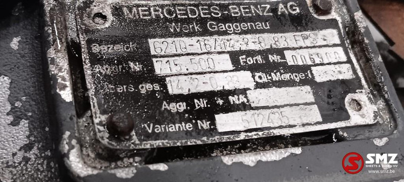 Mercedes-Benz Occ versnellingsbak G210-16 Mercedes - Menjač za Kamion: slika 5 Mercedes-Benz Occ versnellingsbak G210-16 Mercedes - Menjač za Kamion: slika 5