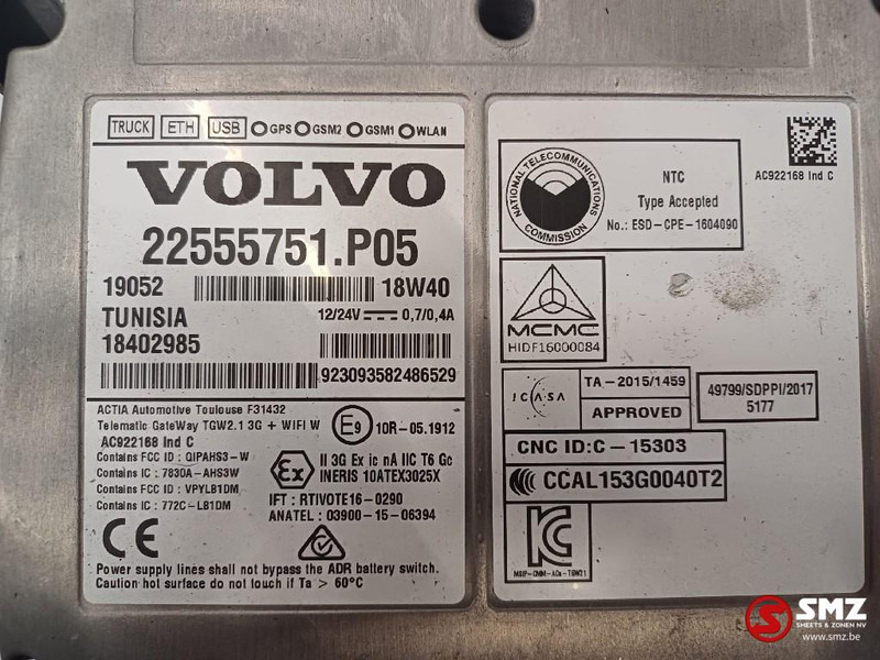 Volvo Occ ECU telematica regeleenheid Volvo - Upravljačka jedinica za Kamion: slika 4 Volvo Occ ECU telematica regeleenheid Volvo - Upravljačka jedinica za Kamion: slika 4