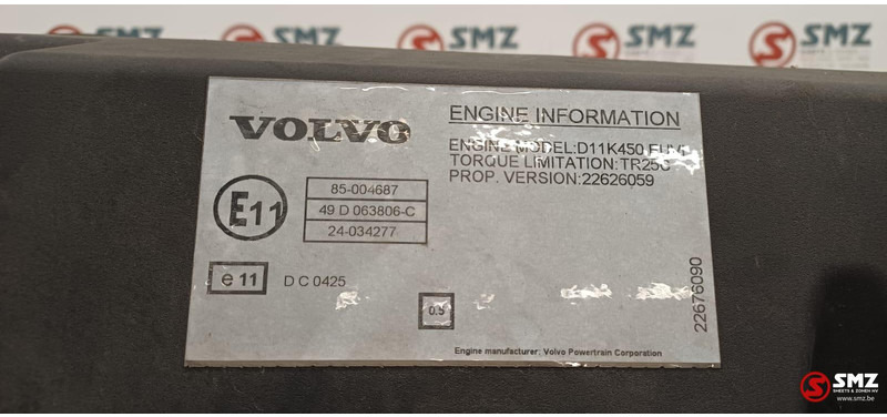 Volvo Occ motor D11K450 EUVI Volvo - Motor za Kamion: slika 5 Volvo Occ motor D11K450 EUVI Volvo - Motor za Kamion: slika 5