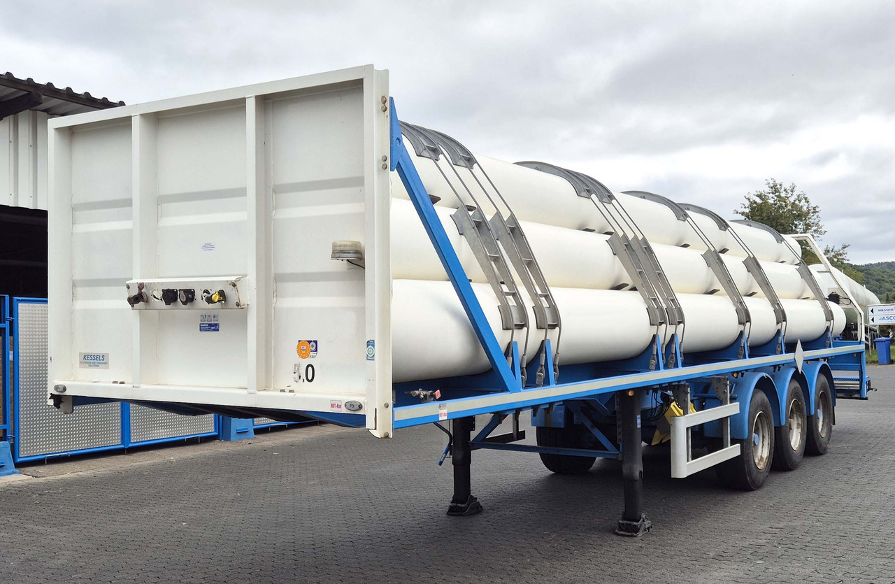 MAFA Gas tank tube semi-trailer used for compressed helium, hydrogen, Wasserstoff,  methane, CNG - Poluprikolica cisterna: slika 2 MAFA Gas tank tube semi-trailer used for compressed helium, hydrogen, Wasserstoff,  methane, CNG - Poluprikolica cisterna: slika 2