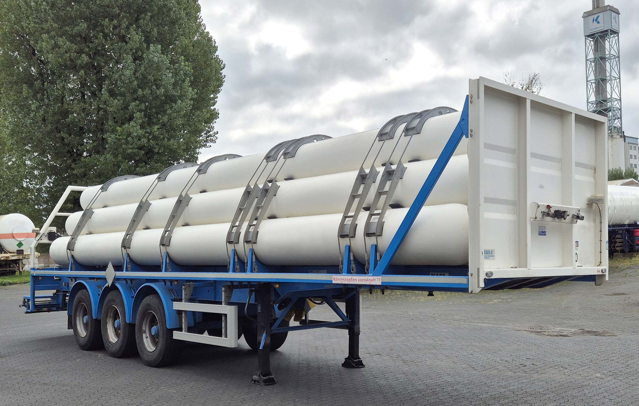MAFA Gas tank tube semi-trailer used for compressed helium, hydrogen, Wasserstoff,  methane, CNG - Poluprikolica cisterna: slika 1 MAFA Gas tank tube semi-trailer used for compressed helium, hydrogen, Wasserstoff,  methane, CNG - Poluprikolica cisterna: slika 1