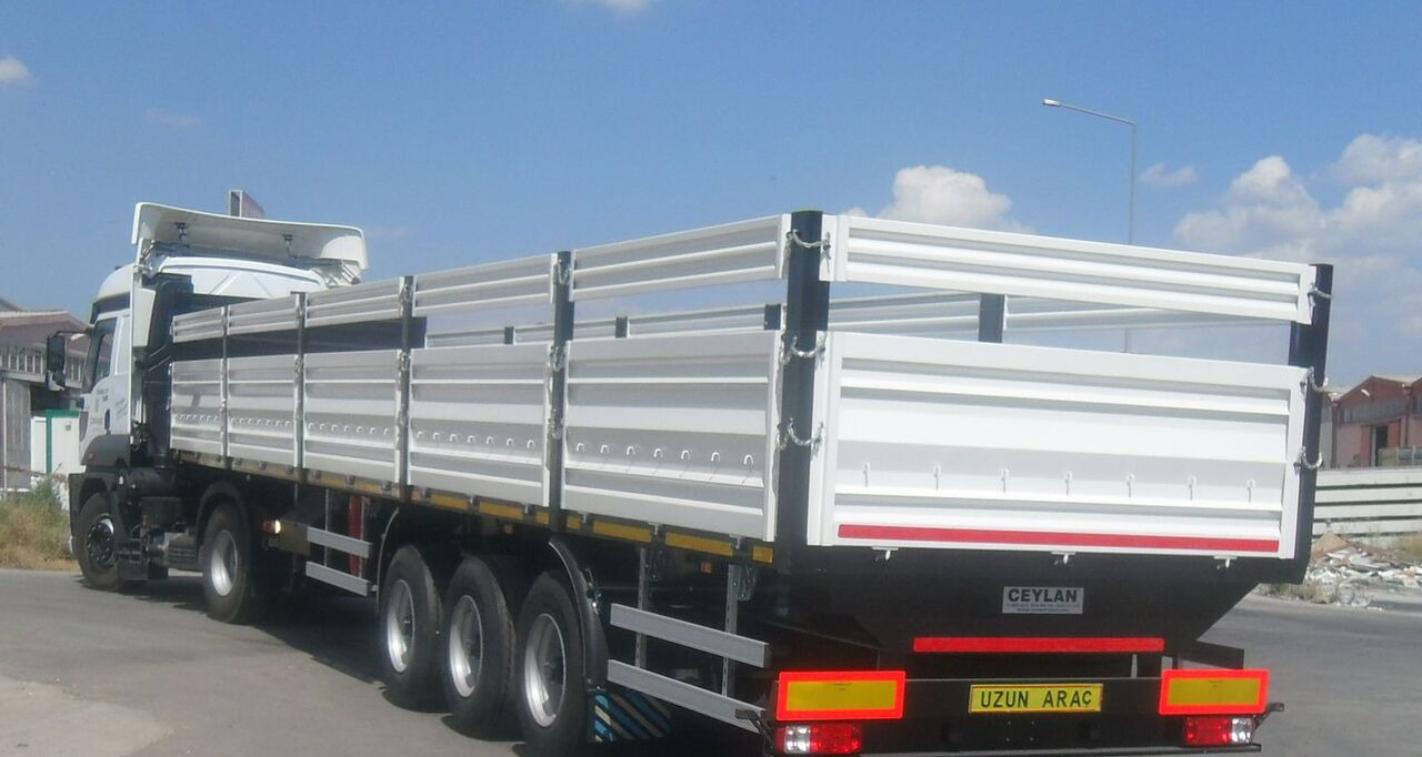 Novu Plato poluprikolica CEYLAN 3 AXLES FLATBED&PLATFORM WITH SIDE COVER: slika 15
