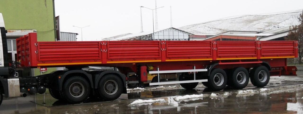 Novu Plato poluprikolica CEYLAN 3 AXLES FLATBED&PLATFORM WITH SIDE COVER: slika 14