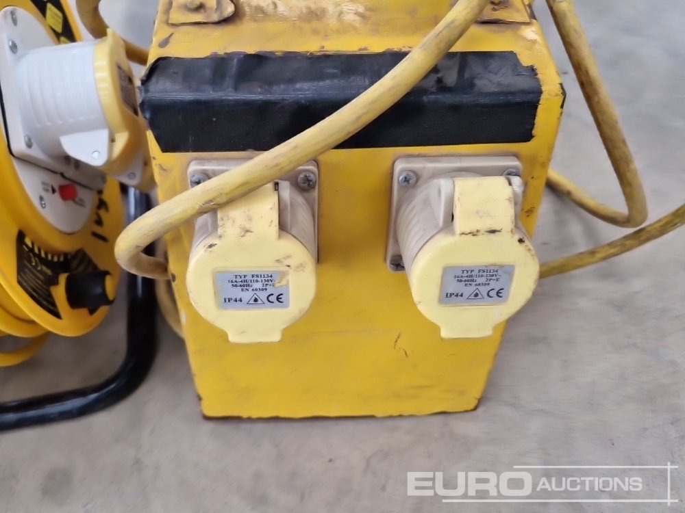 Građevinska oprema 110 Volt Splitter Box, 25m Extension Reel (3 of): slika 20