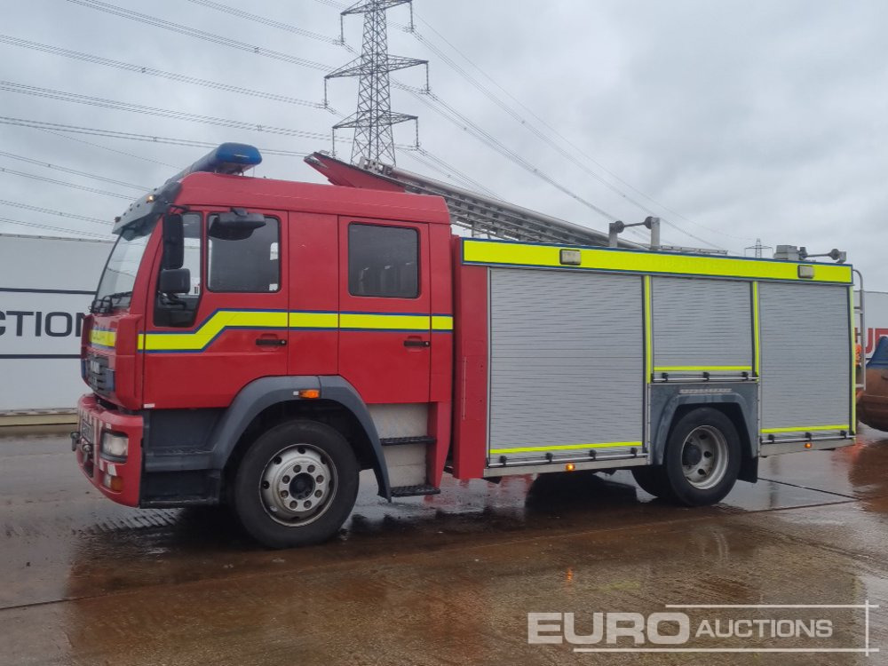 2002 MAN 4x2 Fire Engine, Automatic Gearbox - Vatrogasni kamion: slika 1 2002 MAN 4x2 Fire Engine, Automatic Gearbox - Vatrogasni kamion: slika 1