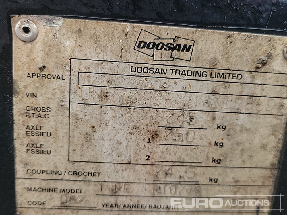 Kompresor za vazduh 2010 Doosan 731E: slika 29