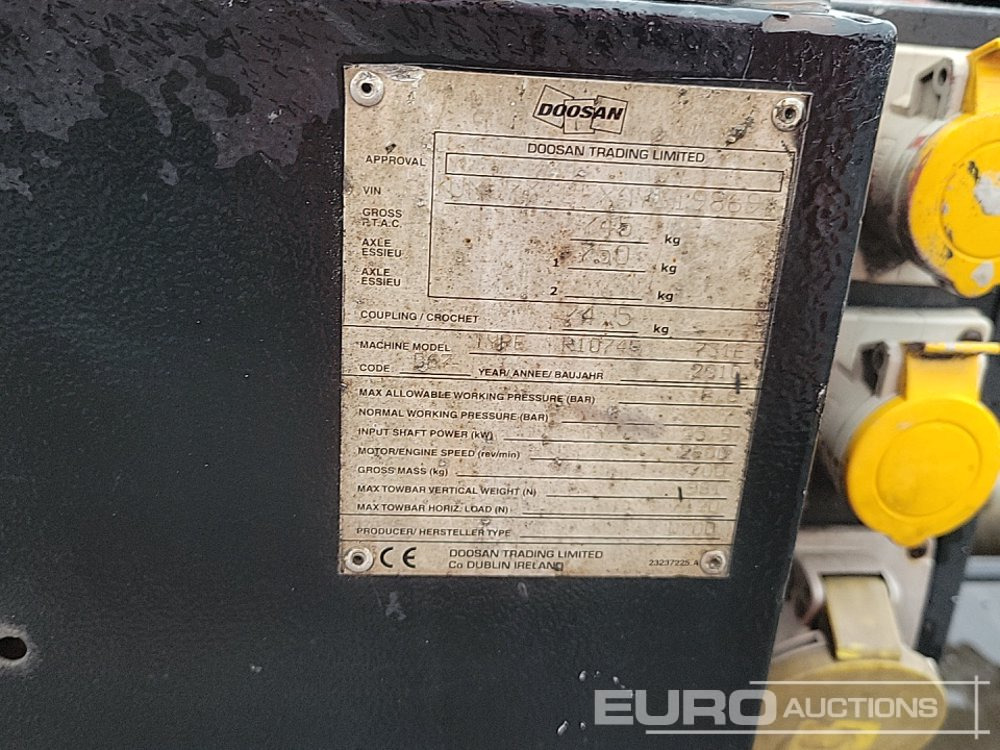 Kompresor za vazduh 2010 Doosan 731E: slika 28