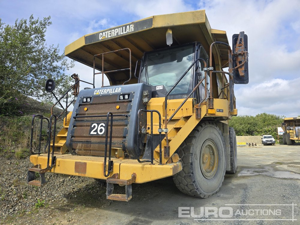 2011 CAT 775F - Kiper sa krutom šasijom/ Kiper za kamen: slika 1 2011 CAT 775F - Kiper sa krutom šasijom/ Kiper za kamen: slika 1