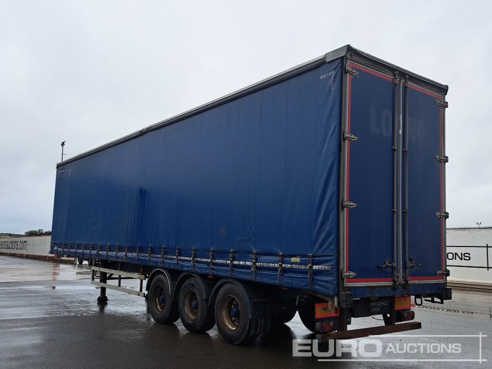 2012 Lawrence David SDC 45' Tri Axle Curtainsider Trailer, BPW Axles - Poluprikolica sa ceradom: slika 3 2012 Lawrence David SDC 45' Tri Axle Curtainsider Trailer, BPW Axles - Poluprikolica sa ceradom: slika 3
