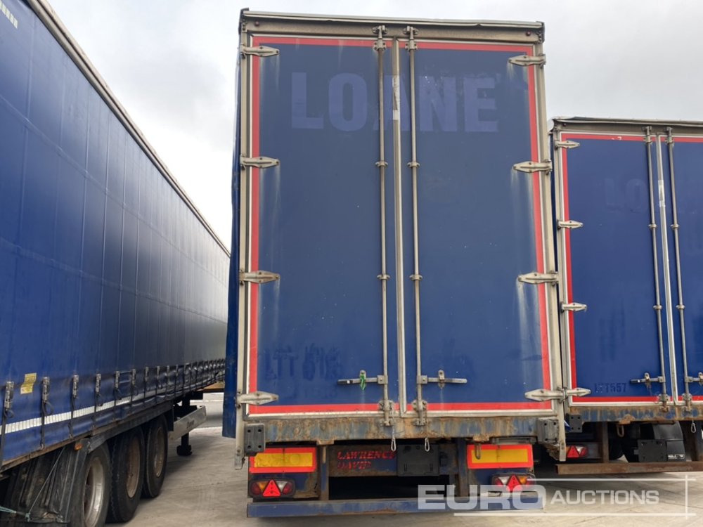 2012 Lawrence David SDC 45' Tri Axle Curtainsider Trailer, BPW Axles - Poluprikolica sa ceradom: slika 1 2012 Lawrence David SDC 45' Tri Axle Curtainsider Trailer, BPW Axles - Poluprikolica sa ceradom: slika 1