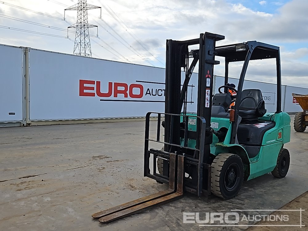 2012 Mitsubishi FD25N - Viljuškar: slika 2 2012 Mitsubishi FD25N - Viljuškar: slika 2