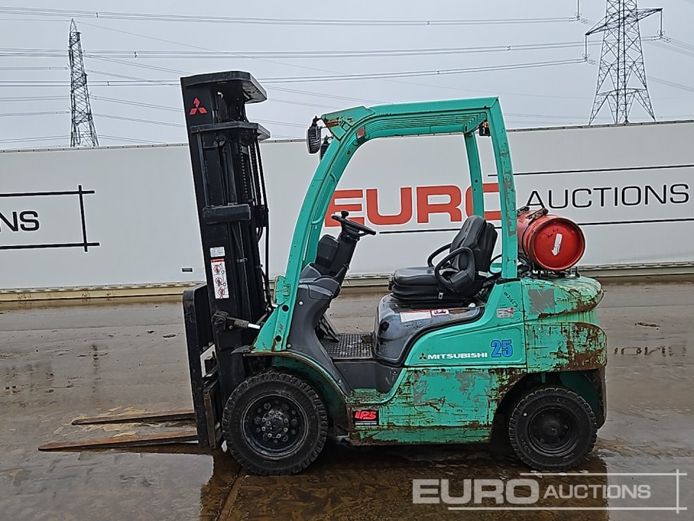 2012 Mitsubishi FG25N - Viljuškar: slika 2 2012 Mitsubishi FG25N - Viljuškar: slika 2