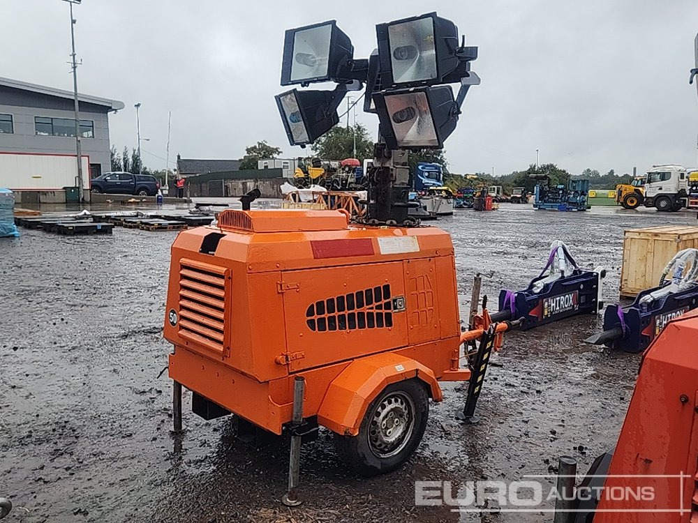2012 Towerlight VT-1 Single Axle Lighting Tower, Kubota Engine - Toranj za osvetljenje: slika 3 2012 Towerlight VT-1 Single Axle Lighting Tower, Kubota Engine - Toranj za osvetljenje: slika 3
