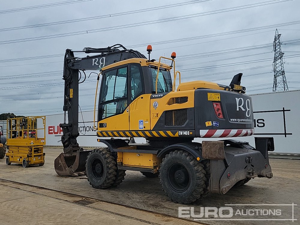 2012 Volvo EW140D - Bager točkaš: slika 3 2012 Volvo EW140D - Bager točkaš: slika 3