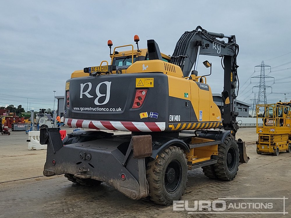 2012 Volvo EW140D - Bager točkaš: slika 5 2012 Volvo EW140D - Bager točkaš: slika 5