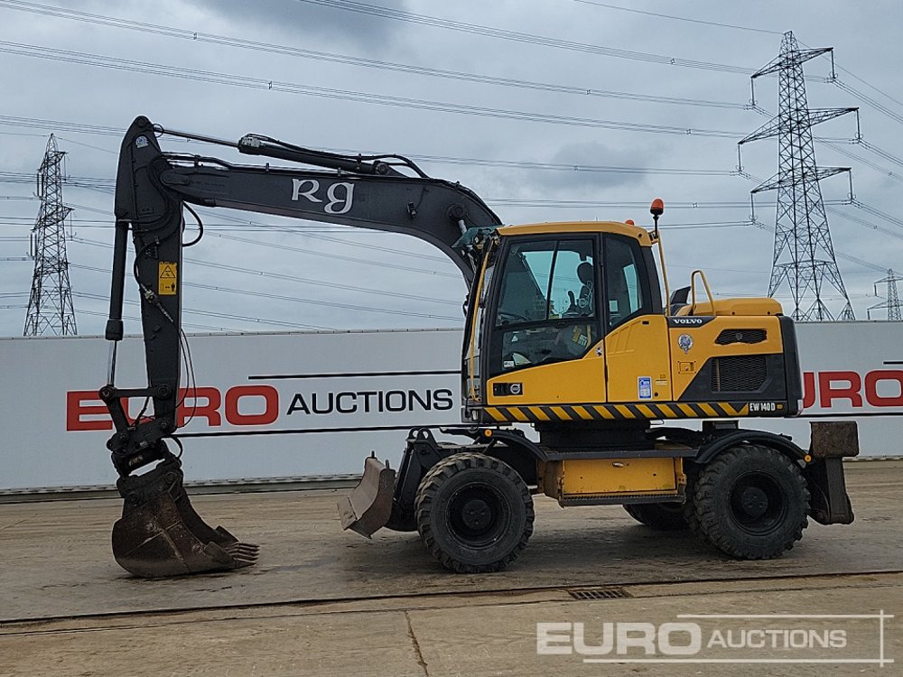 2012 Volvo EW140D - Bager točkaš: slika 2 2012 Volvo EW140D - Bager točkaš: slika 2