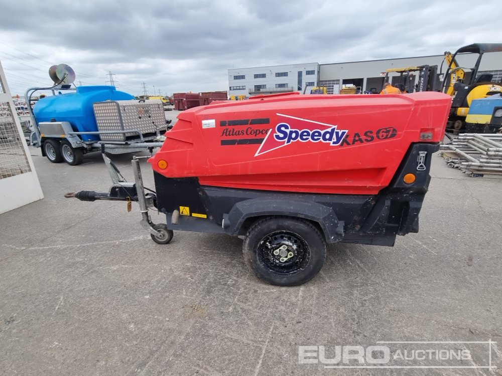 2013 Atlas Copco XAS67 - Kompresor za vazduh: slika 2 2013 Atlas Copco XAS67 - Kompresor za vazduh: slika 2
